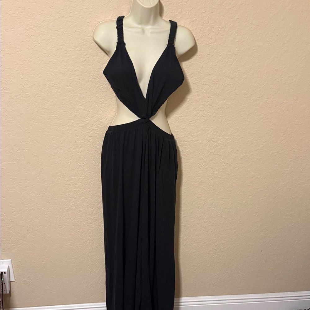 FP beach free people Cutout Maxi jumpsuit size large